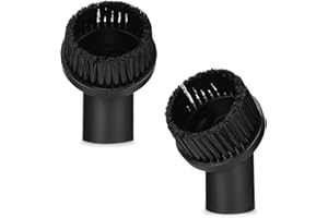 Cexovo 2 Pièces Brosse à poussière 35 mm Accessoires pour Aspirateur Embouts Embout Aspirateur Brosse Aspirateur pour Aspirateur Universel Diamètre 35mm