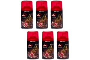 ‎LARO Laro Premium Airline wählbares 3/6/12/24/48/96 st Raumduftspray Vorteilspaket Nachfüller für automatische Duftspender 250ml, Anzahl:6, Duft:Asia Night