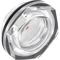 Vetro Livello Olio Per Compressore Aria - Filettatura 1/2'' | 5 Pezzi | Per Serbatoi E Pompe - Foto 3