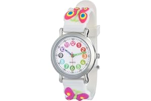 CHAOTECHY Kinder Armbanduhr für Mädchen und Jungen,gut lesbar, um ganz leicht zu Lernen, die Uhr zu lesen