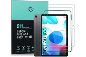 Ibywind Pellicola Protettiva per Realme Pad(10,4 Pollici),con 2 Pezzi in Vetro Temperato,Facile da installare,Durezza 9H