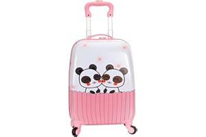 MADISSON Snowball - Valise Enfant Type Kids Panda 48 cm Rose / N20018/Fille