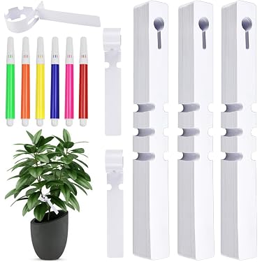 Étiquettes De Jardin En Plastique - Lot De 300 Avec 2 Marqueurs, 10x2 Cm, Pour Légumes, Herbes Et Fleurs - 2