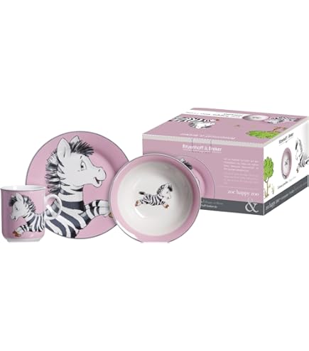 Offerta Set Pappa Seltmann Weiden Flinke Flitzer Porcellana 3pz