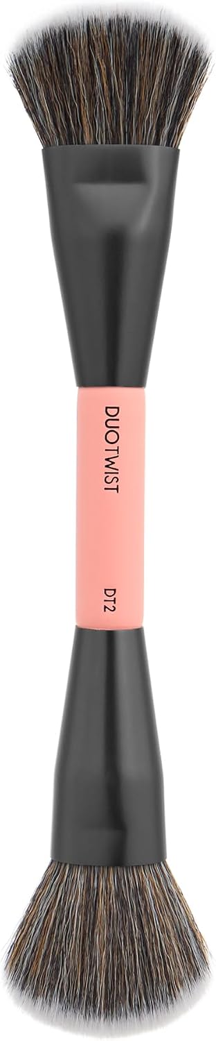 Maiko Duo Twist DT2 - Brocha doble multifunción para rostro completo