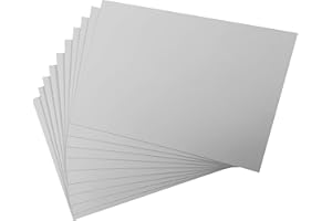 300GSM White Card A4, Vrandu Thick Cardstock - 10 Sheets Craft Art Paper Hard Card Painting and Sketch Cardboard Handmade Projects.