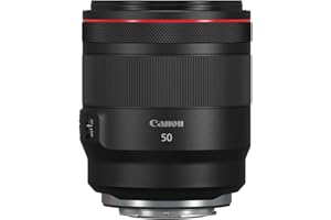 Canon RF 50mm F1.2L USM Lens - L-series Prime Lens | Weatherproof | High Low-Light Performance | Portrait, Weddings, Street Photography | Canon EOS R Compatible