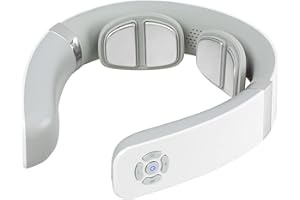 GLOBAL RELAX® | TEISHO Masseur électrique portable pour la nuque | Relaxation I Thermothérapie | Technologie d'ajustement 3D intelligent | Compact I Puissant