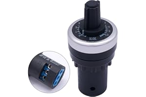 Taiss 1 pezzi LA42DWQ-22 22mm Potenziometro 10K Governatore Potenziometro rotativo Inverter Convertitore Resistenza a velocità variabile Potenziometro 10K