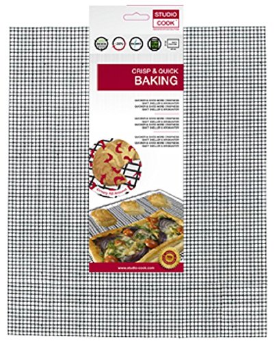 3 STÜCK GRILLMATTE BACKMATTE 33 x 40 CM ANTIHAFT ROST DAUERGRILL UNTERLAGE GRILL