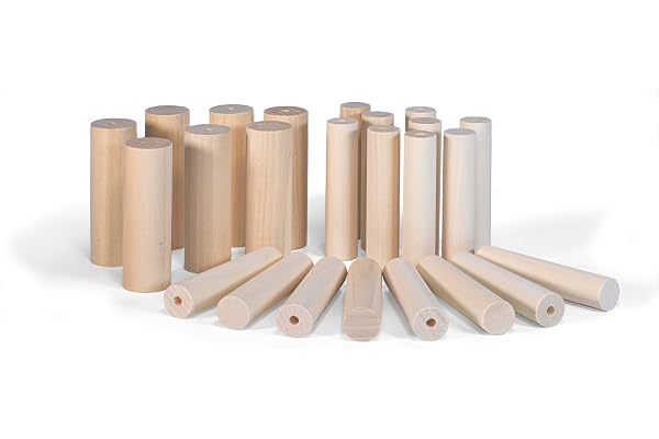 Cool Tools Set de rouleaux en bois de tilleul pour machines Unimat