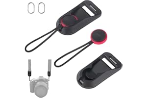 SKIWAX 2 Pezzi Clip a Sgancio Rapido Della Tracolla Della Fotocamera, Fibbia del Cinturino Della Fotocamera (Universale)