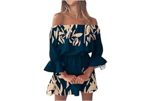 Blingko Femme Combishorts éTé sans Bretelles Bandeau Combi-Short Mode Fleurie Imprimée Combinaison Taille Haute Playsuit Rompers D'été Grande Taille Casual Pantalons Courts