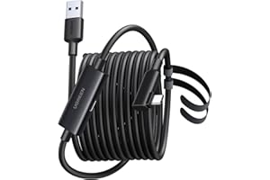 UGREEN Cavo Link 5M USB 3.0, Compatibile co Meta Quest 3s Quest 3 Quest 2/Pro/PC Steam VR Accessori, 5Gbps Trasferimento Dati