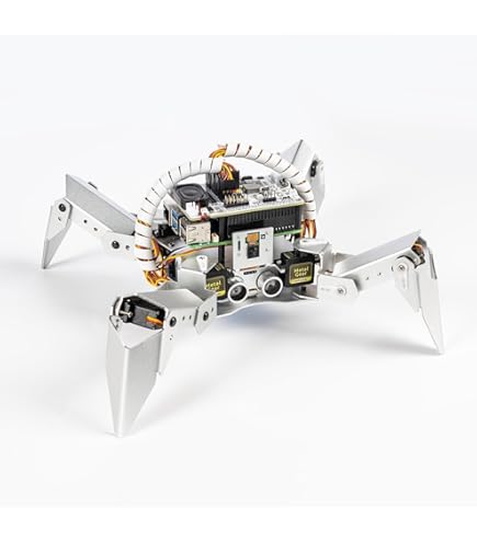 Adeept Spider Robot Quadruped Robot Kit voor Raspberry Pi 4/3 Model B