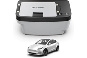 BODEGA Tesla Glacière à Compresseur 35L, Glaciere Électrique, APP Contrôle, -22℃ à 10℃, 12/24V DC Frigo Pour Tesla ModelY