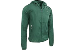 Evoga Veste veste homme printemps été décontracté imperméable veste veste à capuche