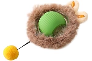HhBdy Giocattolo interattivo per gatti, palla per gatti, 360° Rolling Smart Ball per gatti e cani, 3 modalità di lavoro