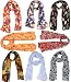 Scarf (Weavers Villa Set Combo of 8 Scarves Soft PolyCotton Fashion Trendy Women
