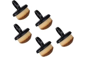 HDOYTXXM Lot de 5 pinceaux à poussière pour ongles - Pour retirer la poussière - Pinceau de manucure - Pour ongles