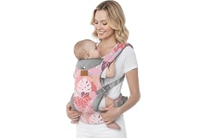 YooxArmor bärsele nyfödda från födseln, 4–36 månader, rosa | Ergonomisk M-position, X-rygg, midjebä 67–150 cm, med nackstö