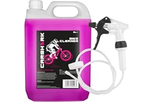 CARSHARK Bike Cleaner 5 Litre with Long Hose Trigger, Suitable for All Types of Bikes