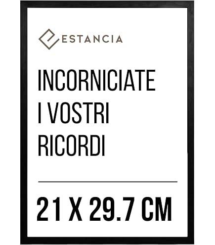 Bubola & Naibo Cornice legno (30x40cm) LELA Nero 5810 06 11