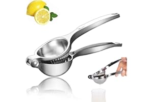 HALF FOREST Presse Citron Manuel Presse Agrumes Manuel Alliage De Zinc, Poignée Ergonomique Convient À Tous Les Agrumes Comme Les Citrons, Les Oranges, Les Mandarines, Etc.