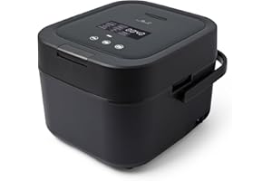 Yum Asia Hotaru Cuiseur à riz avec chauffage par induction (IH) et bol en céramique (3 tasses, 0,54 litre), 7 fonctions de cuisson du riz, 5 fonctions multicuiseur, 220-240V EU (Gris ardoise)