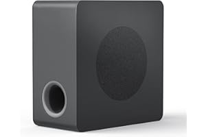 BELSON Subwofer de 6,5” SW65D | Bluetooth 5.0 | 60 W de Potencia RMS | Volumen Ajustable | Conexiones RCA | Entrada óptica | Puerto USB | DSP