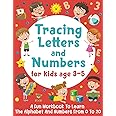 Tracing Letters and Numbers for Kids Age 3-5: A Fun Workbook to Learn The Alphabet and Numbers from 0 to 20 (Gift Idea for Girls and Boys)
