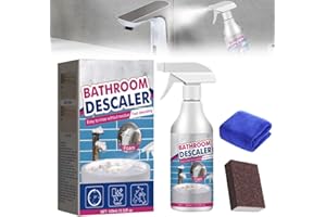 ‎TOERJII Bathroom Descaler Spray,2025 Upgrade Reiniger für hartnäckige Flecken,Schaumreiniger fürs Badezimmer, Duschreiniger Gegen Kalkablagerungen,Badezimmer-Entkalker-Spray (1, 100ML)