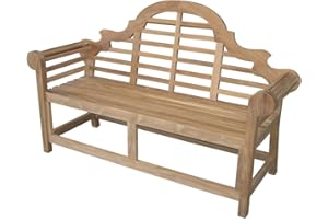 LINDER EXCLUSIV Marlboro Bank große Bank aus Teak Gartenbank 197cm NEU