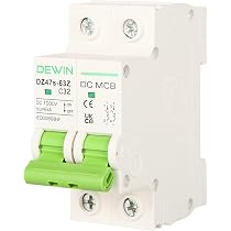 Heschen PV-zekering 32A 1000VDC – 10 Stuks, 10x38 Mm, GPV-type, Voor Zonnepaneelsystemen