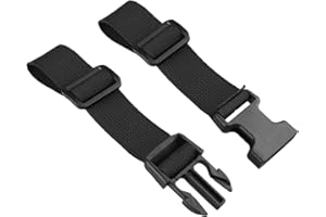 TRIWONDER Sangle de Sac à Dos Réglable 30 cm Sangle de Poitrine avec Boucle 25 mm pour Randonnée Les Activités de Plein air