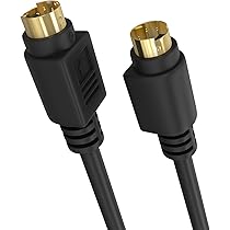 Buy Cmple S-Video SVHS Gold Plated Cable 4 pin 6 feet 6ft Online
