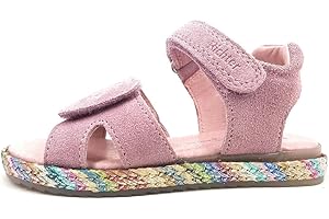 Richter Kinderschuhe Mädchen Halbschuhe Klett Sandale Rosa Freizeit