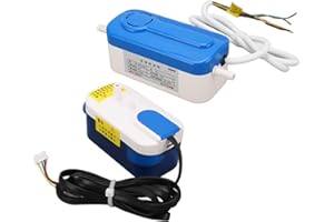 PLYISTY Mini Pompe à Condensats Divisée, Pompe Automatique D'élimination des Condensats AC110-240V CVC, pour CVC, Climatiseur, Déshumidificateur, Four, pour 8KW