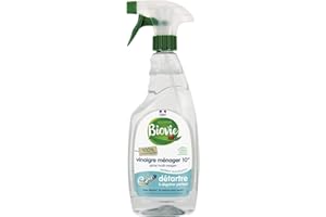 Biovie - Spray Vinaigre eucalyptus 10° - Droguerie - Ecodétergent - Spray de 750ml