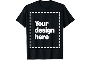 MODIFY BY AMAZON MERCH ON DEMAND Personalised / Custom Front T-shirt with Your Image