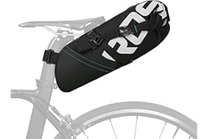 UBORSE Bolsa de Sillín para Bici Impermeable Bolso para Asiento Tresero de Bicicleta Alforjas de ​Tija Sillín Ligera para Ciclismo MTB Carretera Mountain Bike