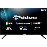 Westinghouse 106 cm (43 Inches) Full HD Smart Certified Android LED TV WH43SP99 (Black) (2021 Model)