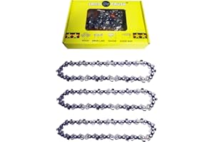 SAND DR BRUSH Cadena de sierra para recargable Mini Cadena de motosierra 3pcs 6 Pulgadas, Corrente de serra portátil， Paso 1/4", 1.1mm, Eslabones 37 DL, Cadena de repuesto para Tesouras de podar