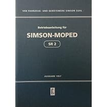 ORIGINAL BETRIEBSANLEITUNG SIMSON Moped S50 (1977) EUR 30,00 - DE