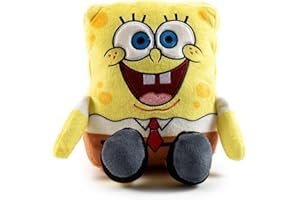 Kidrobot Peluche Kidrobot Bob Sponja 90's, Muñeco de peluche, Juguete para niños, 20 cm Felpa Figura para regalar, cumpleaños, coleccionistas y fiestas