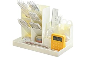 MECCTUCK 5 sztuk pojemników na długopisy, organizer na długopisy, na biurko, organizer na długopisy, organizer na długopisy, dla dzieci, organizer biurowy, pojemnik na długopisy do szkoły, biura, nauczyciela