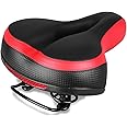 BWBIKE Bike Saddle, Comfortable Soft Seat Cushion Fit for City, Exercise & Indoor Spin Bikes