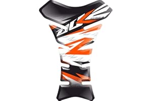 PARASERBATOIO ADESIVO, TANKPAD, TANKSCHUTZ, PROTECTION DE RESEVOIR, RESINATO EFFETTO 3D compatibile con KT.M Duke 125 250 690 790 1029 v2