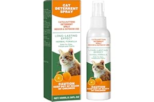 MUOCOBU Cat Spray for Scratching, Restricted Areas-for Cats Behavior, Protect Furniture, Sofas, Rugs, Indoor & Outdoor Natural, Safe & Effective