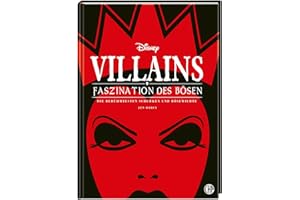 Disney Villains: Faszination des Bösen: Die berühmtesten Schurken und Bösewichte | Edle Ausstattung mit Schutzumschlag, Silberfolie und Soft Touch
